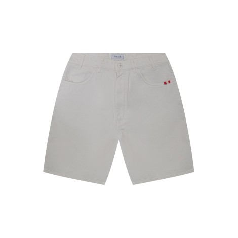 Pantaloncino Denim Bianco