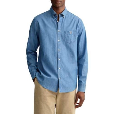 Gant | Camicie Reg Indigo Bd