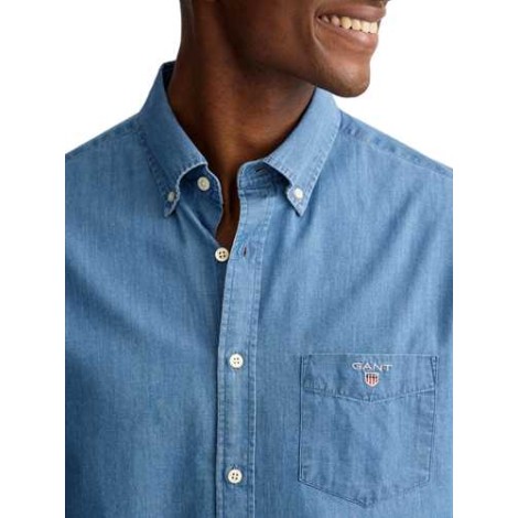 Gant | Camicie Reg Indigo Bd