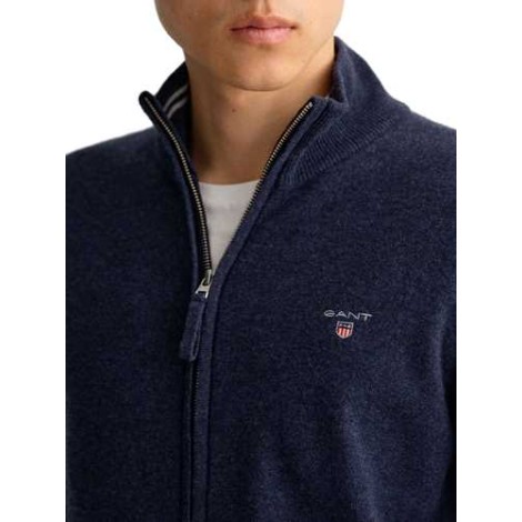 Gant | Jersey Superfine Lambswool Zip Cardiga