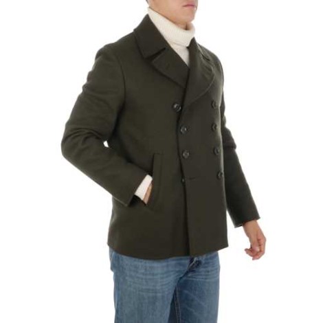 ASPESI | Men's Peak Boiled Wool Coat