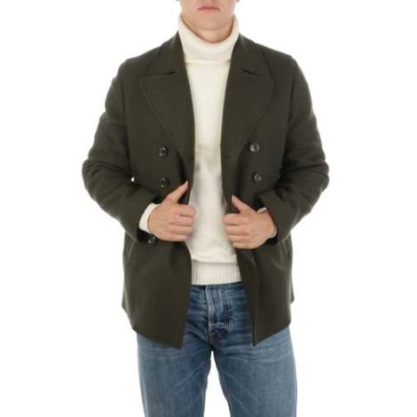 ASPESI | Men's Peak Boiled Wool Coat