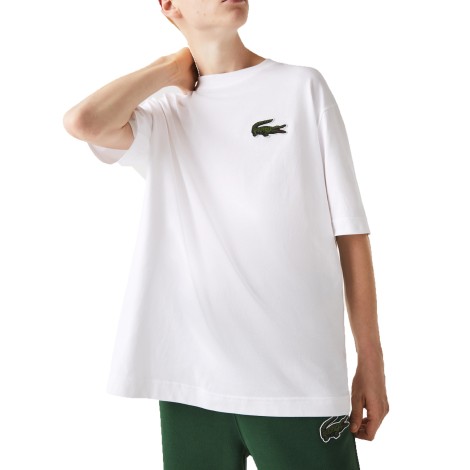 LACOSTE T-SHIRT UNISEX CON LOGO BIANCA TH0062001