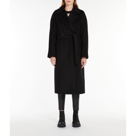 MAX MARA WEEKEND CAPPOTTO RESINA IN LANA NERO 50160123600013