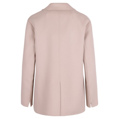 'S Max Mara 'Jour' Single-Breasted Virgin Wool Coat 46