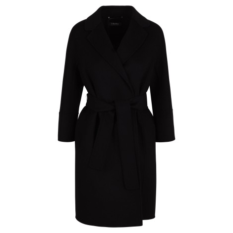 'S Max Mara 'Arona' Midi Coat with Matching Belt 44