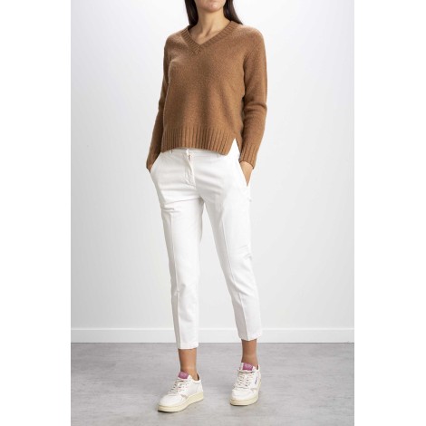 WINTER COTTON CIGARETTE TROUSERS