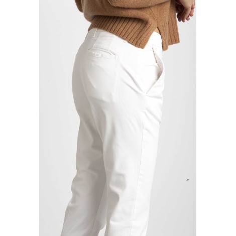 WINTER COTTON CIGARETTE TROUSERS