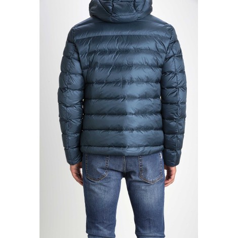 DOWN JACKET WITH SERGIO CAP