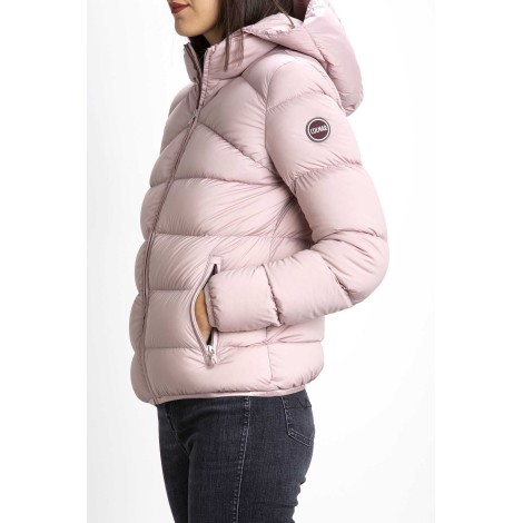 STRETCH DOWN JACKET WITH CAP