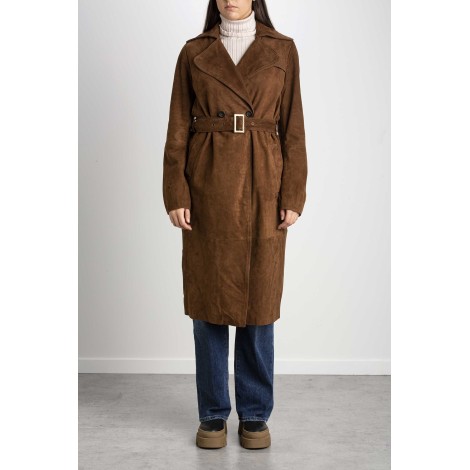 TRENCH RAFAELA SUEDE PLAIN