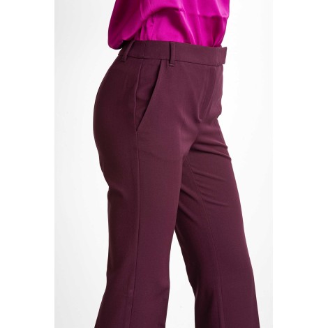 FLARE TROUSERS <b>\STRAW\</b>