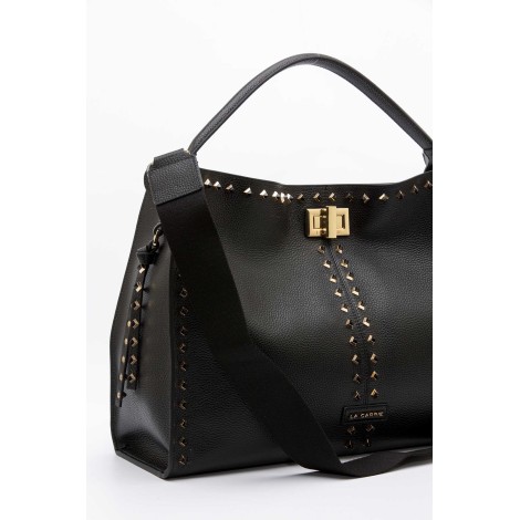 SHOPPING BAG <b>\STUDS SILVE\</b>