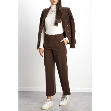 STRETCH WIDE TROUSERS