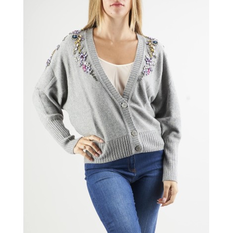 BLUGIRL Cardigan con pietre Blugirl by Bluemarine