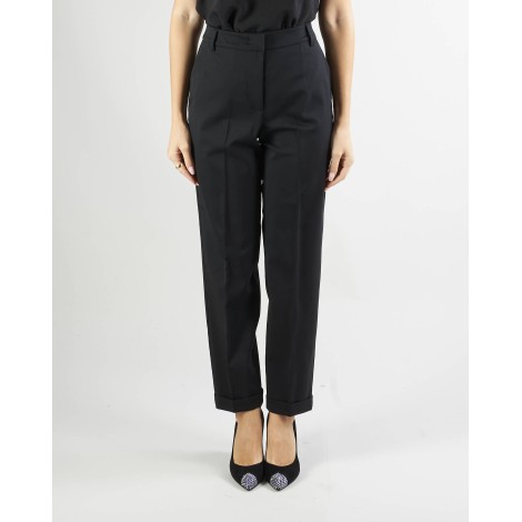 PENNY BLACK Pantalone slim in twill di lana Penny Black