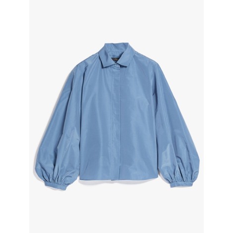 MAX MARA WEEKEND CAMICIA QUENTY IN TAFFETA' AZZURRA 51160126600001