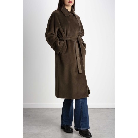 COAT BEAVER PURE WOOL VIRGIN