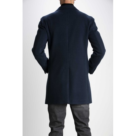 MONAURAL COAT BREAST WOOL DIAGONAL