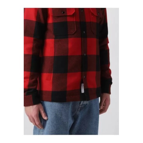 WOOLRICH alaskan wool check overshirt