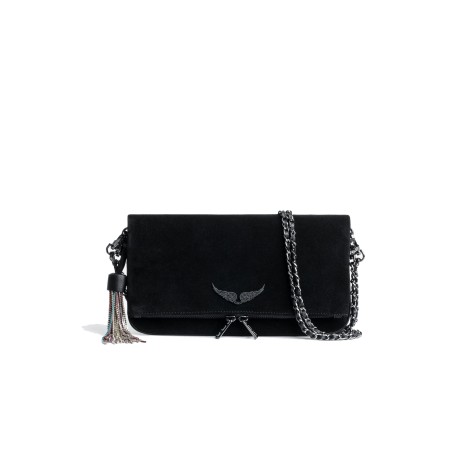 ZADIG&VOLTAIRE rock suede + strass tassel