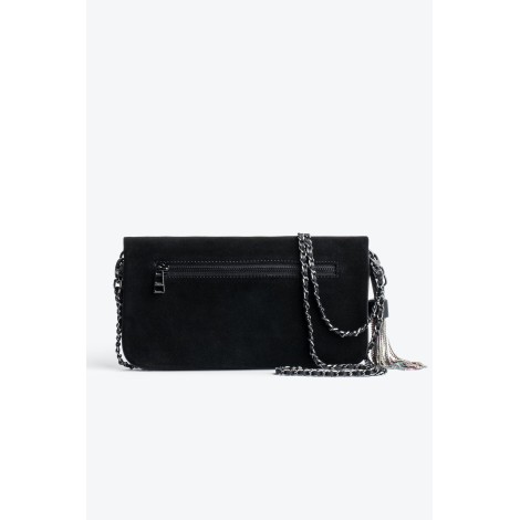 ZADIG&VOLTAIRE rock suede + strass tassel