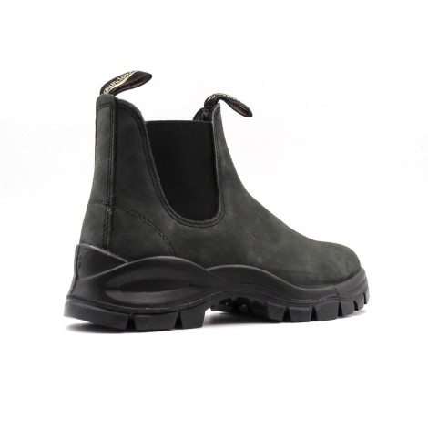 Stivaletto Unisex Rustic black BLUNDSTONE Pelle