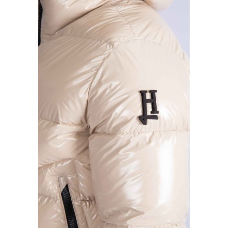 HERNO Bomber Gloss con cappuccio