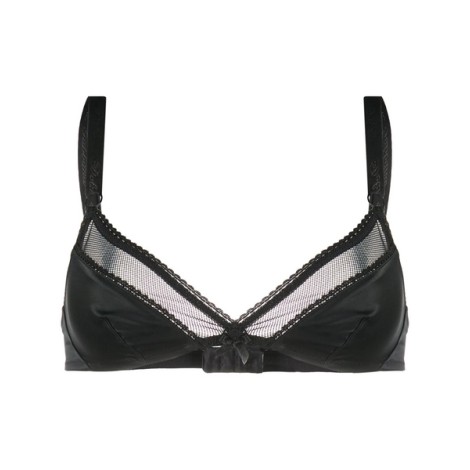 DOLCE&GABBANA sheer-panel bow-