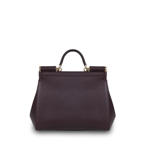 Dolce & Gabbana 'Sicily' Medium Leather Tote Bag U