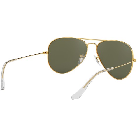 Aviator Classic RB3025 polished gold green