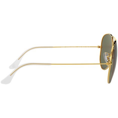 Aviator Classic RB3025 polished gold green