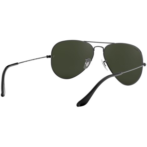 Aviator Classic RB3025 polished gun grey