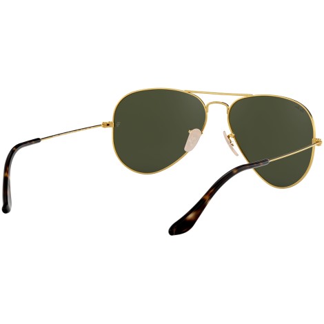 Aviator Havana Collection RB3025 polished gold