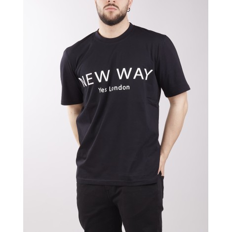 YES LONDON T-shirt con stampa New Way Yes London