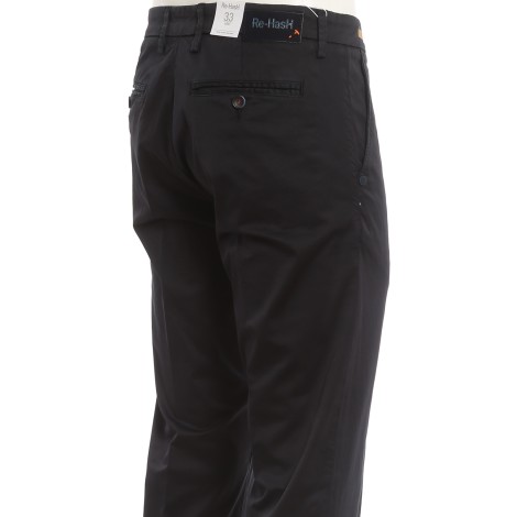 RE-HASH PANTALONE IN COTONE BLU P2492390BW4204