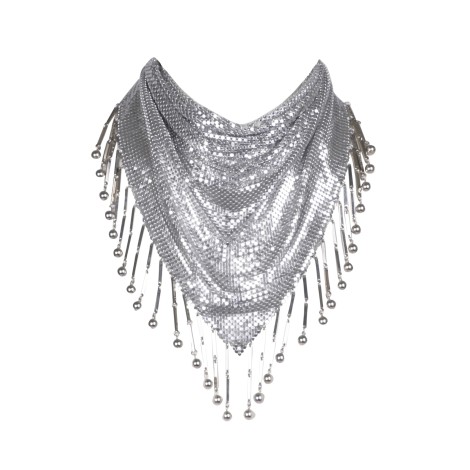 Paco Rabanne 'Pixel Scarf' Alluminium Necklace U