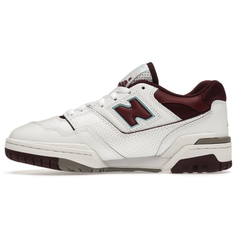 New Balance 550 Burgundy Cyan