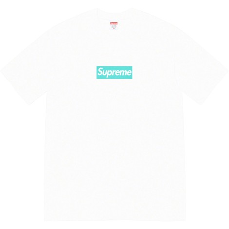 Supreme Tiffany & Co. Box Logo Tee White