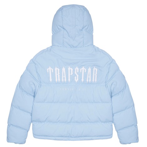 Trapstar Decoded Hooded Puffer 2.0 Ice Blue