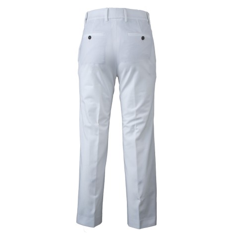 Pantalone in cotone bianco