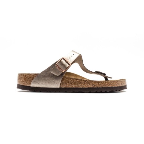 Ciabatta Donna Taupe BIRKENSTOCK Pelle