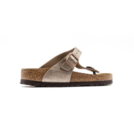 Ciabatta Donna Taupe BIRKENSTOCK Pelle