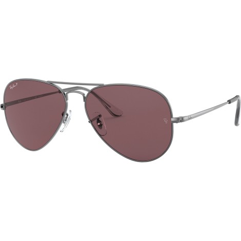 Aviator RB3689 gunmetal violet