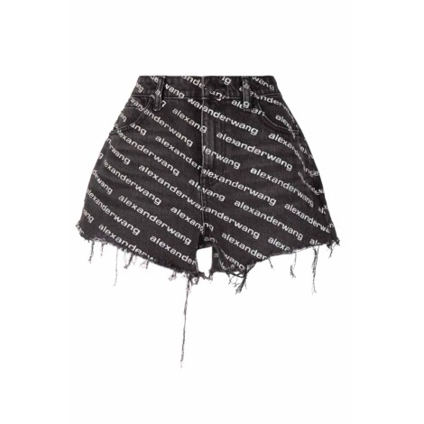 ALEXANDER WANG Shorts con logo