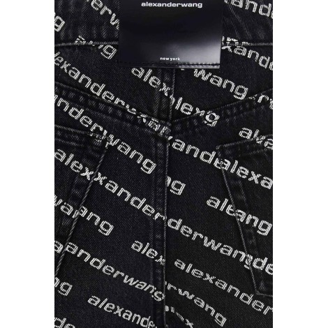 ALEXANDER WANG Shorts con logo