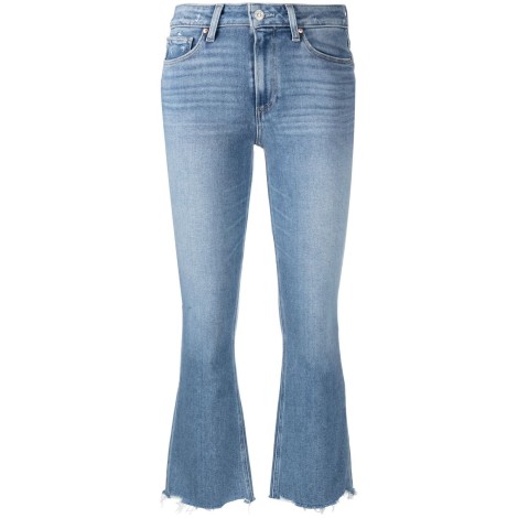 PAIGE JEANS A ZAMPA AZZURRO 3109E777286