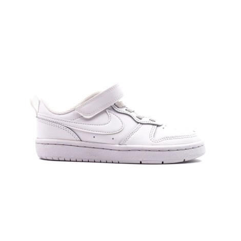 Sneakers Bambino White NIKE Pelle