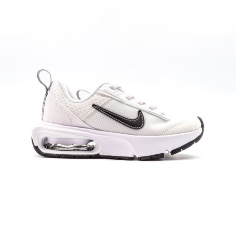 Sneakers Bambino White black NIKE Pelle