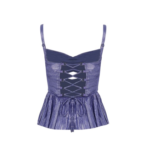 Sabina Musayev 'Lizi' Pleated Top S